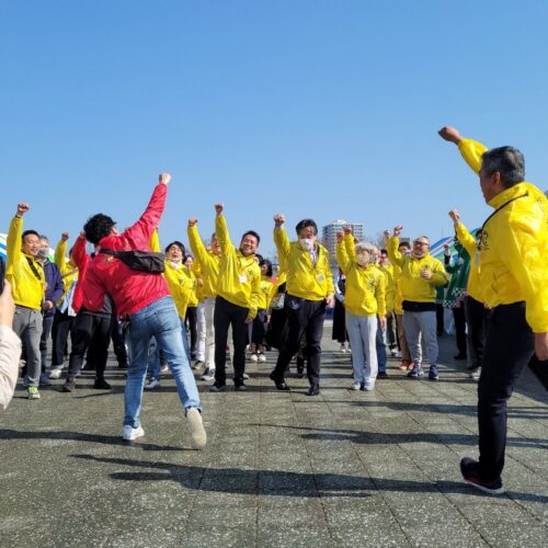 日本一の会員交流そして地域貢献（広島みなとフェスタ：支部地域内連携推進委員会）