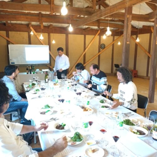 「料理に合うお酒　会社に合うお客様」呉支部広西地区会